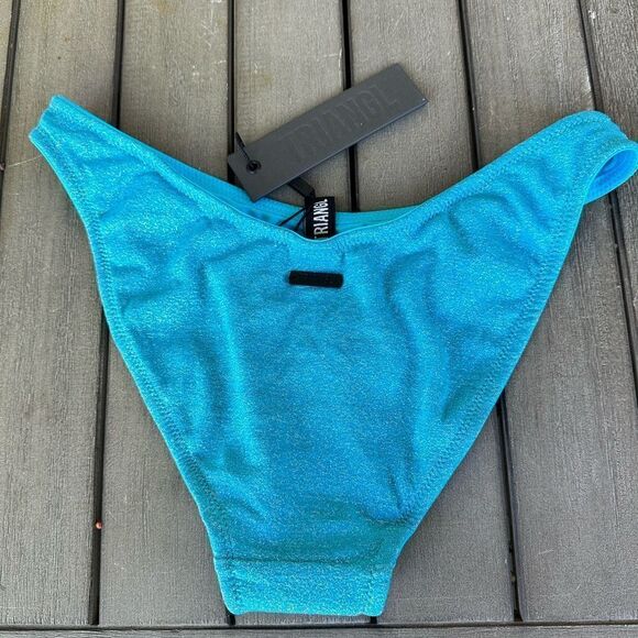 TRIANGL BOTTOM ONLY MICA - NORMAL BABY BLUE SPARKLE NO BAG NEW WITH TAGS - Picture 4 of 7